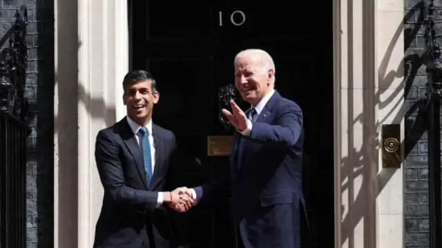 Joe Biden na Rishi Sunak