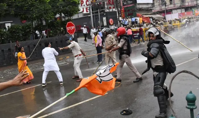 बिहार बीजेपी का प्रदर्शन