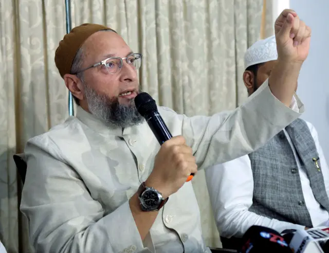 एआईएमआईएम प्रमुख असदुद्दीन ओवैसी
