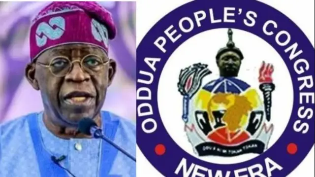 Tinubu ati asia OPC
