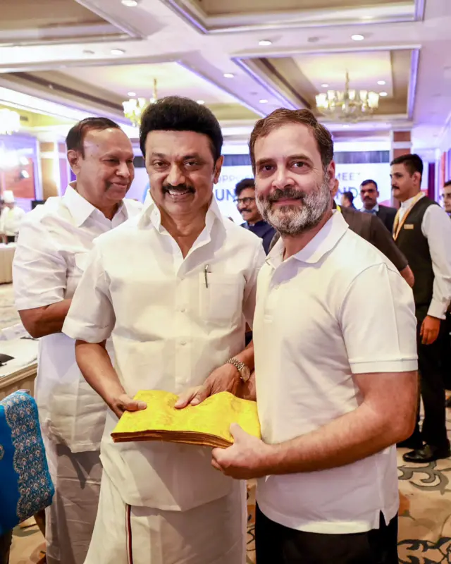 स्टालिन और राहुल गांधी