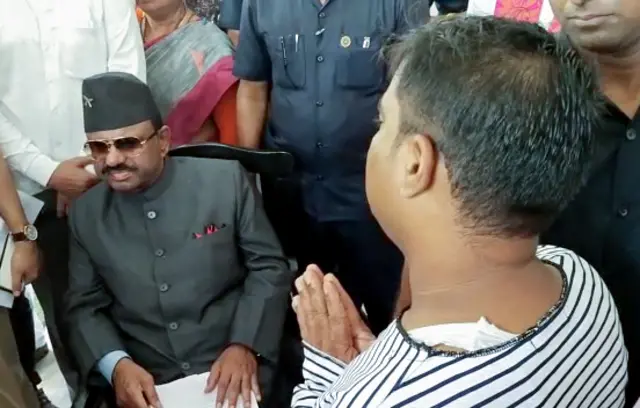 हिंसाग्रस्त इलाकों के दौरे पर राज्यपाल