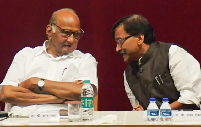 शरद पवार और संजय राउत