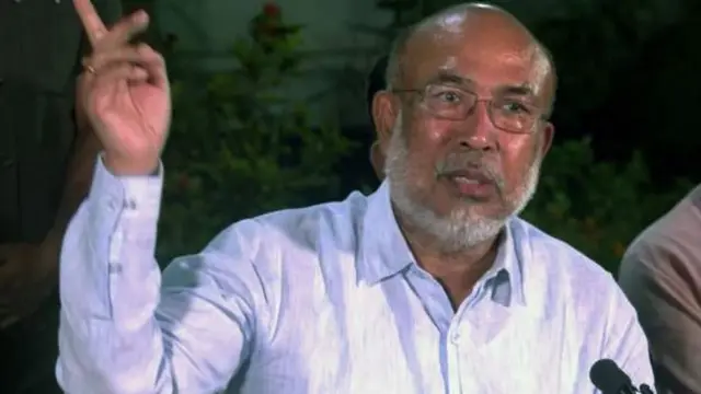 మణిపుర్ ముఖ్యమంత్రి ఎన్. బీరేన్ సింగ్