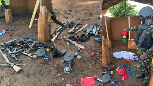Ihe ndị agha hụrụ n'ogige ndị Ipob/ESN