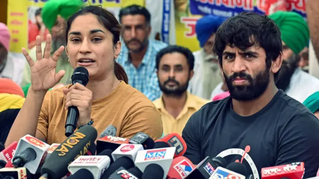 विनेश फ़ोगाट, बजरंग पूनिया