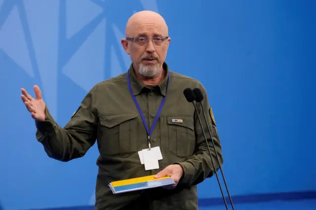 Алексей Резников во время саммита НАТО в Вильнюсе