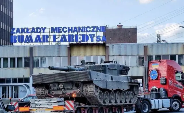 Танк «Леопард» из Украины