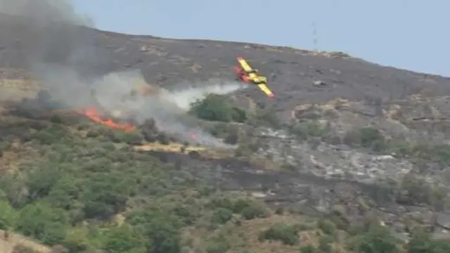 ग्रीस में आग