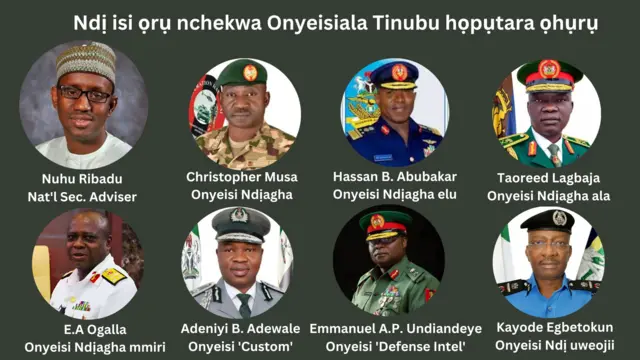 Ndị isi ọrụ nchekwa ọhụrụ