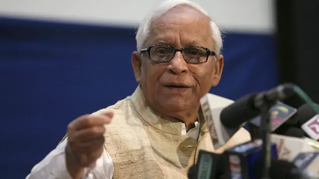 पूर्व मुख्यमंत्री बुद्धदेव भट्टाचार्य