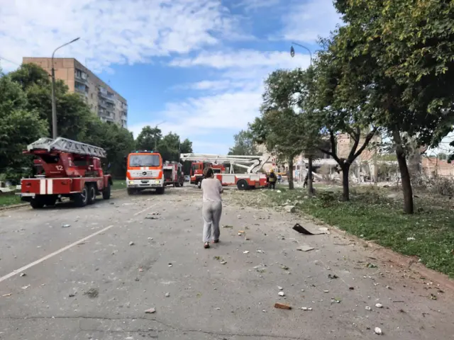 Результат удара по Кривому Рогу
