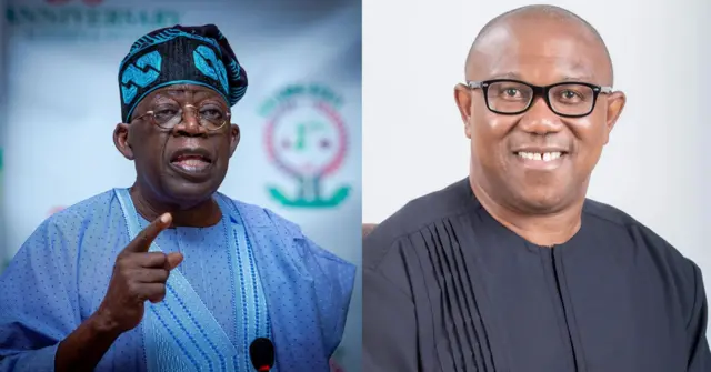 Bola Tinubu na Peter Obi