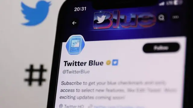 Ndị Twitter Blue