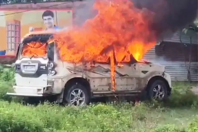 बंगाल में हिंसा