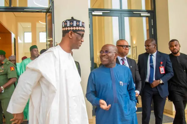 Nuhu Ribadu na Alex Otti