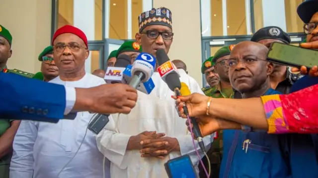 Hope Uzodimma, Ribadu na Alex Otti