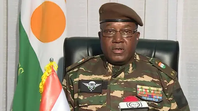 Onyeisi otu ndịagha weghaara ọchịchị na Niger bụ Ọchịagha Abdourahmane Tchiani