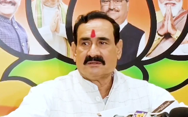 गृह मंत्री नरोत्तम मिश्रा