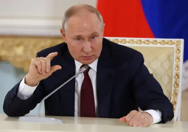 Aarẹ Vladimir Putin Russia