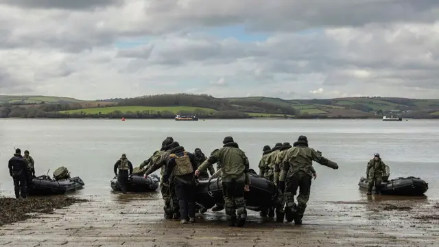Подготовка украинских морпехов в Британии