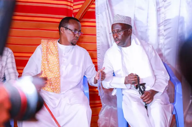 Shariif Sh Axmed iyo Cali Guudlaawe