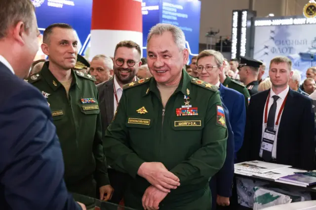Сергей Шойгу на форуме «Армия-2023»
