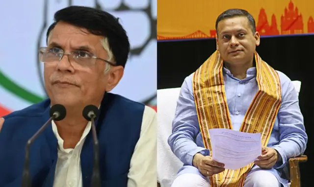 पवन खेड़ा और अमित मालवीय