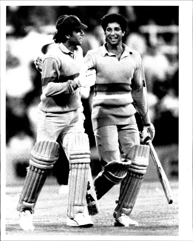 इमरान ख़ान और वसीम अकरम