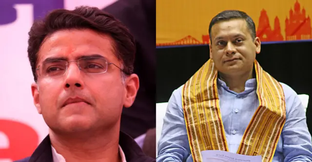 सचिन पायलट और अमित मालवीय