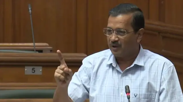 दिल्ली के मुख्यमंत्री अरविंद केजरीवाल