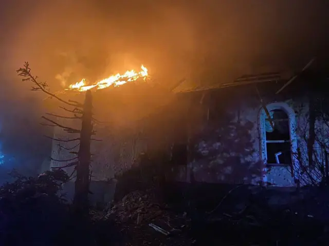 пожар в частном доме в киевской области
