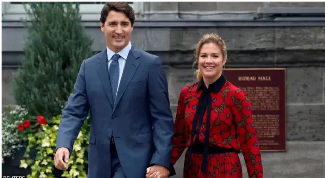 Justin Trudeau na nwunye ya bụ Sophie