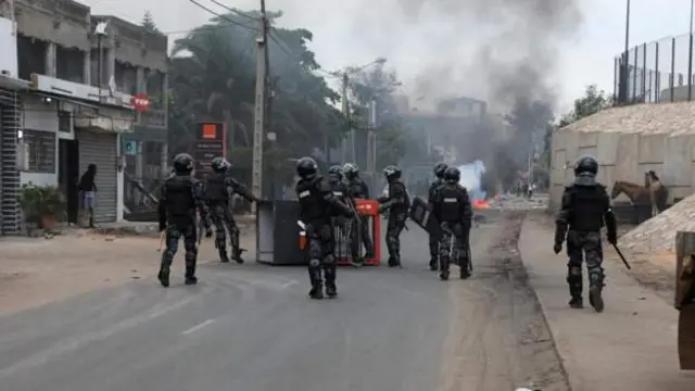 Senegal protest