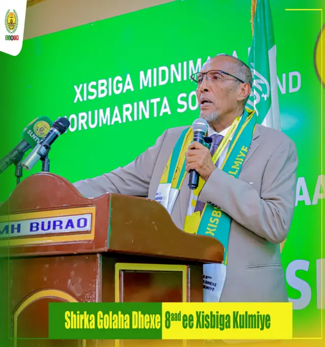Madaxweyne Biixi oo ka hadlayay shirka Kulmiye ee Burco