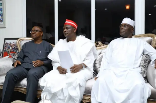 Atiku, Kwankwaso, Peter Obi