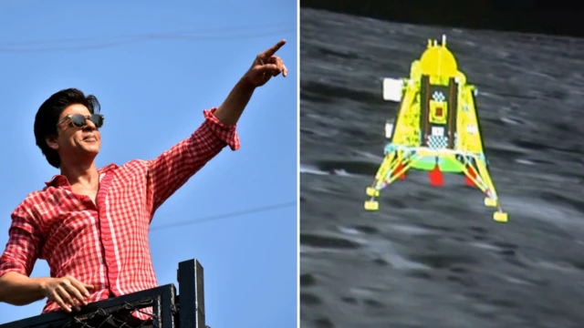 शाहरुख ने कुछ इस तरह इसरो दी बधाई