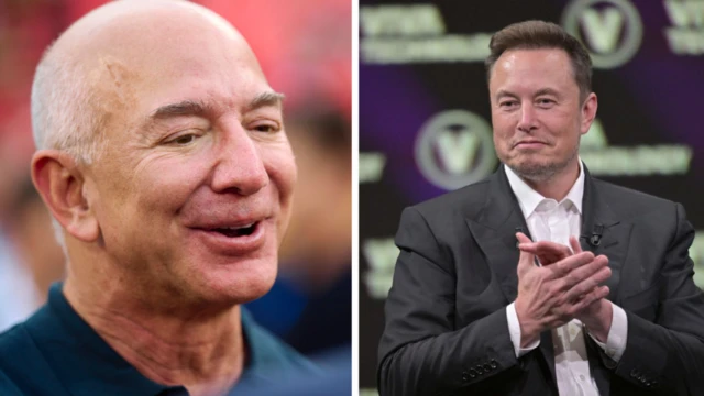 Jeff Bezos and Elon Musk