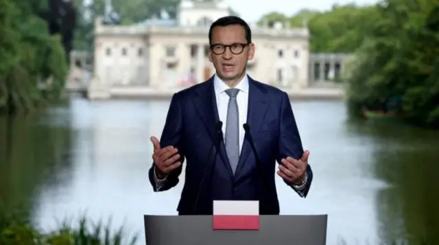 Waziri Mkuu wa Poland Mateusz Morawiecki
