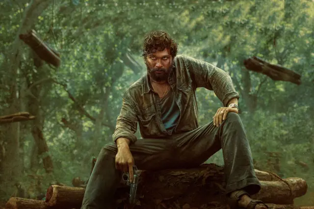 पुष्पा फ़िल्म में अल्लू अर्जुन