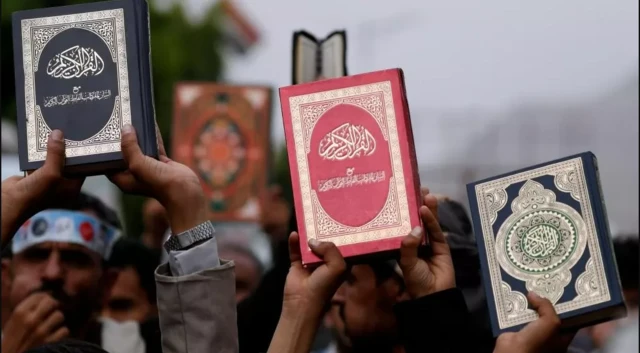 Waxaa meelo ka mid ah dalalka Muslimiinta ka dhacay dibadbaxyo looga soo horjeedo gubidda Quraanka