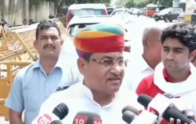 गहलोत सरकार में कैबिनेट मंत्री गोविंद राम मेघवाल