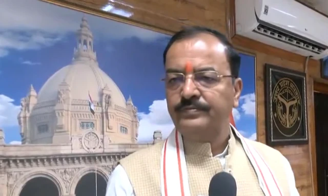 उत्तर प्रदेश के उपमुख्यमंत्री केशव प्रसाद मौर्य