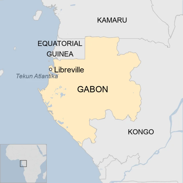 Taswirar ƙasar Gabon