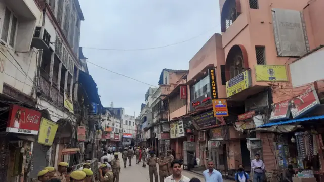 ज्ञानवापी सर्वे के चलते वाराणसी में कड़े सुरक्षा के इंतजाम