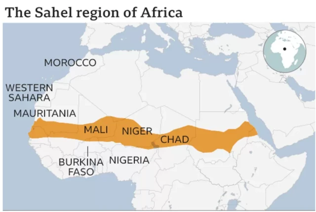 Foto gosiri mpaghara Sahel nke Afrịka