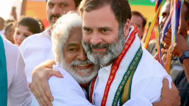 राहुल गांधी के साथ ग़दर