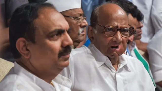 एनसीपी प्रमुख शरद पवार