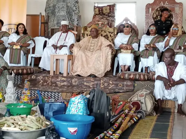 Awọn eeyan nibi ayẹyẹ naa