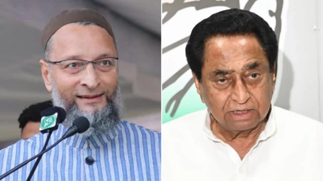 ओवैसी और कमलनाथ